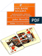 Bowlby - Una Base Segura. Conferencia 7