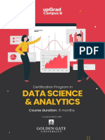 upGrad Campus - Data Science & Analytics Brochure