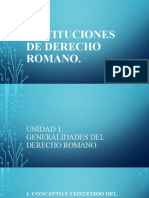 Unidad 1 Derecho Romano