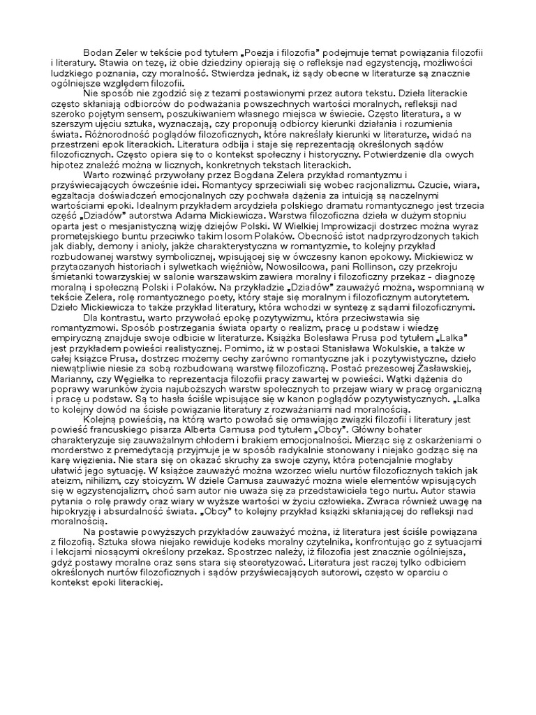 Rozprawka | PDF