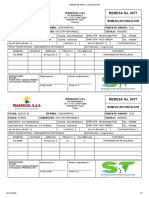 Orden de Pago - Liquidación 3477