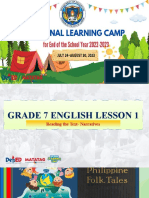 Lesson 1 English 7 narrativeNLC