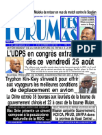 Edition Du Vendredi 25 Aout 2023