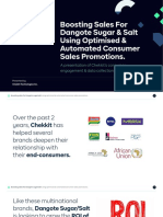 Boosting Sales For Dangote Sugar & Salt