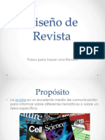 Diseño de Revista