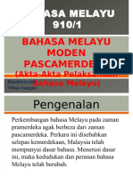 Dokumen - Tips - Bahasa Melayu Pascamerdeka Penggal 1 STPM