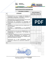 Plan Semanal Distrito Huachacalla 2023