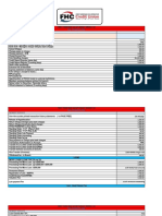 FHC Fee Schedule 2023