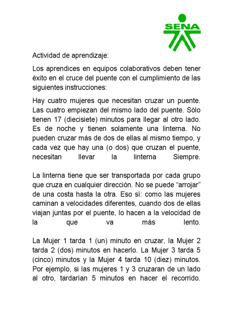 acertijo puente PDF