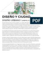 DISEÑO Y CIUDAD Resumen