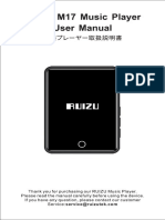 RUIZU-M17 Manual
