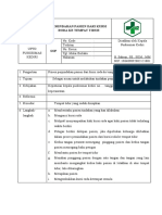 Sop Pemindahan Pasien Dari Kursi Roda Ke Tempat Tidur S