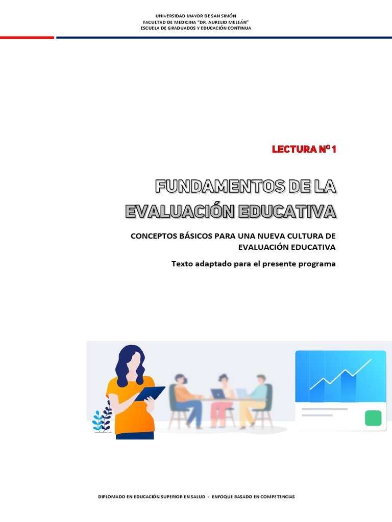 Lectura 1. Fundamentos de La Evaluación Educativa | PDF | Evaluación ...