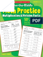 Grade 2-4 Multiplication and Division Facts