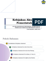 Kebijakan Akuntansi Pemerintah Pusat