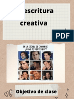 Escritura Creativa