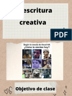 Escritura Creativa