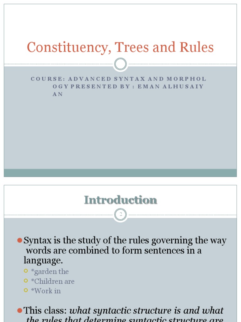 Syntax Pdf Phrase Syntax