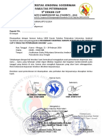 Surat Dispensasi Untuk Official Dan Peserta Kejurnas Karate Unsoed 2016