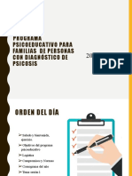 2022 - Psicoeducativo para Familias Presentacion. Psicosis