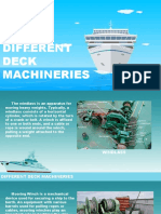 Different Deck Machineries