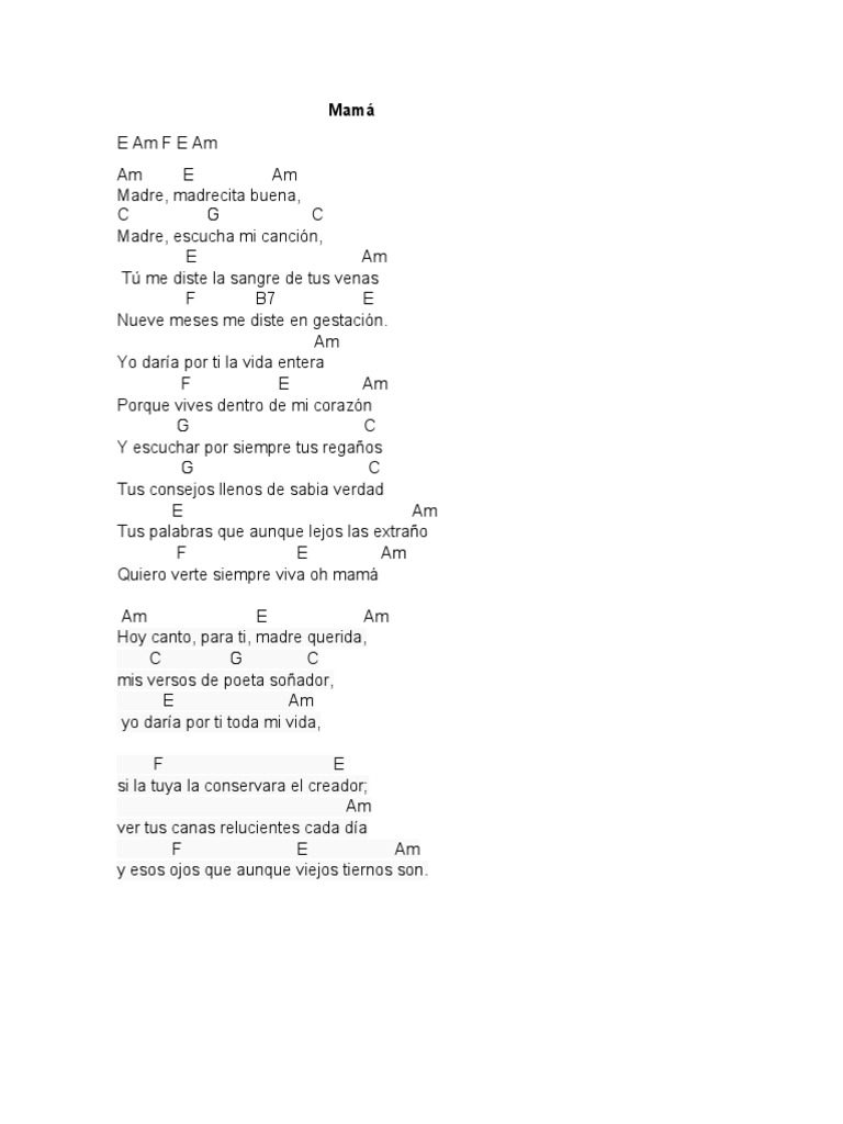 Madre | PDF | Poesía