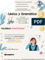 Léxico y Gramática