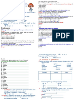 Diptongo Triptongo e Hiato para Quinto Grado de Primaria