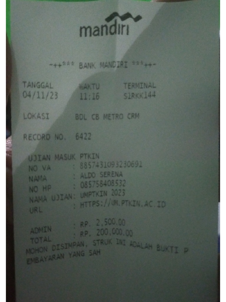 Contoh PDR | PDF