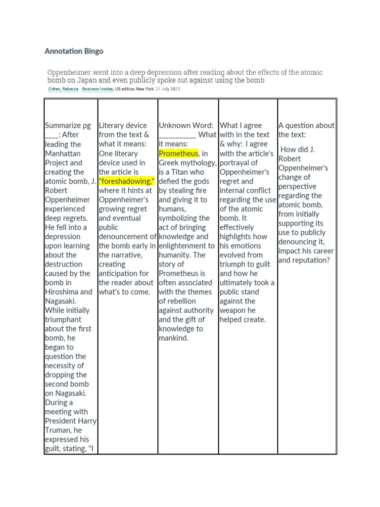Bingo | PDF