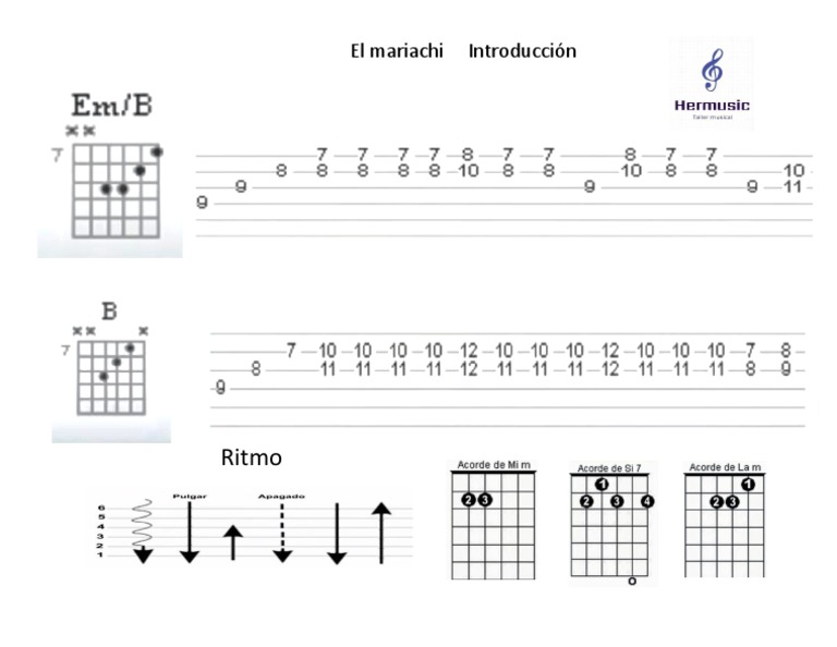 El Mariachi Tablatura Requinto Introducción Pdf
