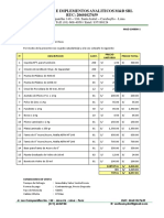 M&D 190808.1 - Reactivos