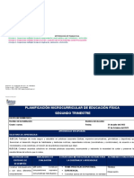 6to - Ed. Física - Trimestre Dos - 2023