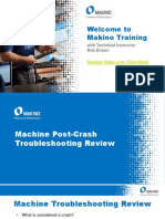Machine Post Crash Inspections Series