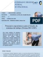 Principios Ergonómicos para El Diseño de Sistemas de Trabajo - ISO 6385