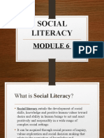 SOCIAL LITERACY Report