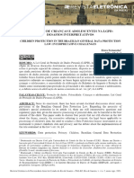 Proteção de Crianças e Adolescentes Na LGPD