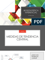 Medidas de Tendencia Central y Dispersión