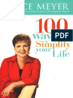 100 Ways To Simplify Your Life Joyce Meyer Naijasermons Com NG