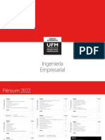 UFM Ciencias Economicas Ing Empresarial Pensum