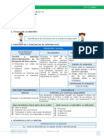 Sesiones de Aprendizaje - EDA VI Semana 3 - Editora Quipus Perú