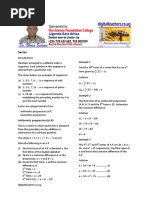 A Level Math Paper 1 Mathematical Series