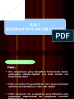 Besaran Sistem Satuan