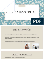 Ciclo Menstrual