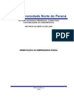 Sistema de Ensino Presencial Conectado Contabilidade Do Agronegócio