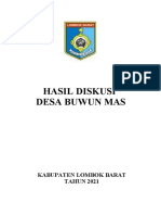 HASIL FGD DESA BUWUN MAS - Kompilasi