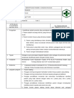 B. SOP IDENTIFIKASI PASIEN KONDISI KHUSUS