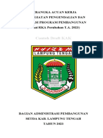 01 KAK Sub Kegiatan Pengendalian Dan Evaluasi Prog Pembangunan