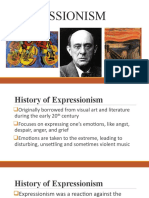 EXPRESSIONISM (Music)
