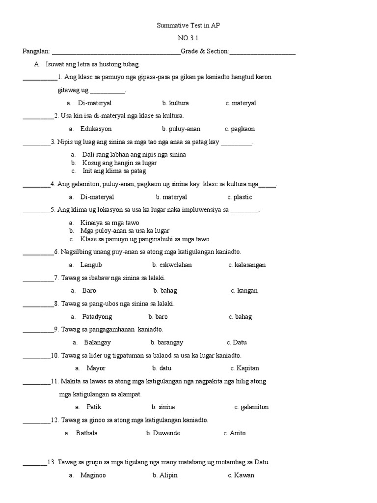 Ap 3 | PDF